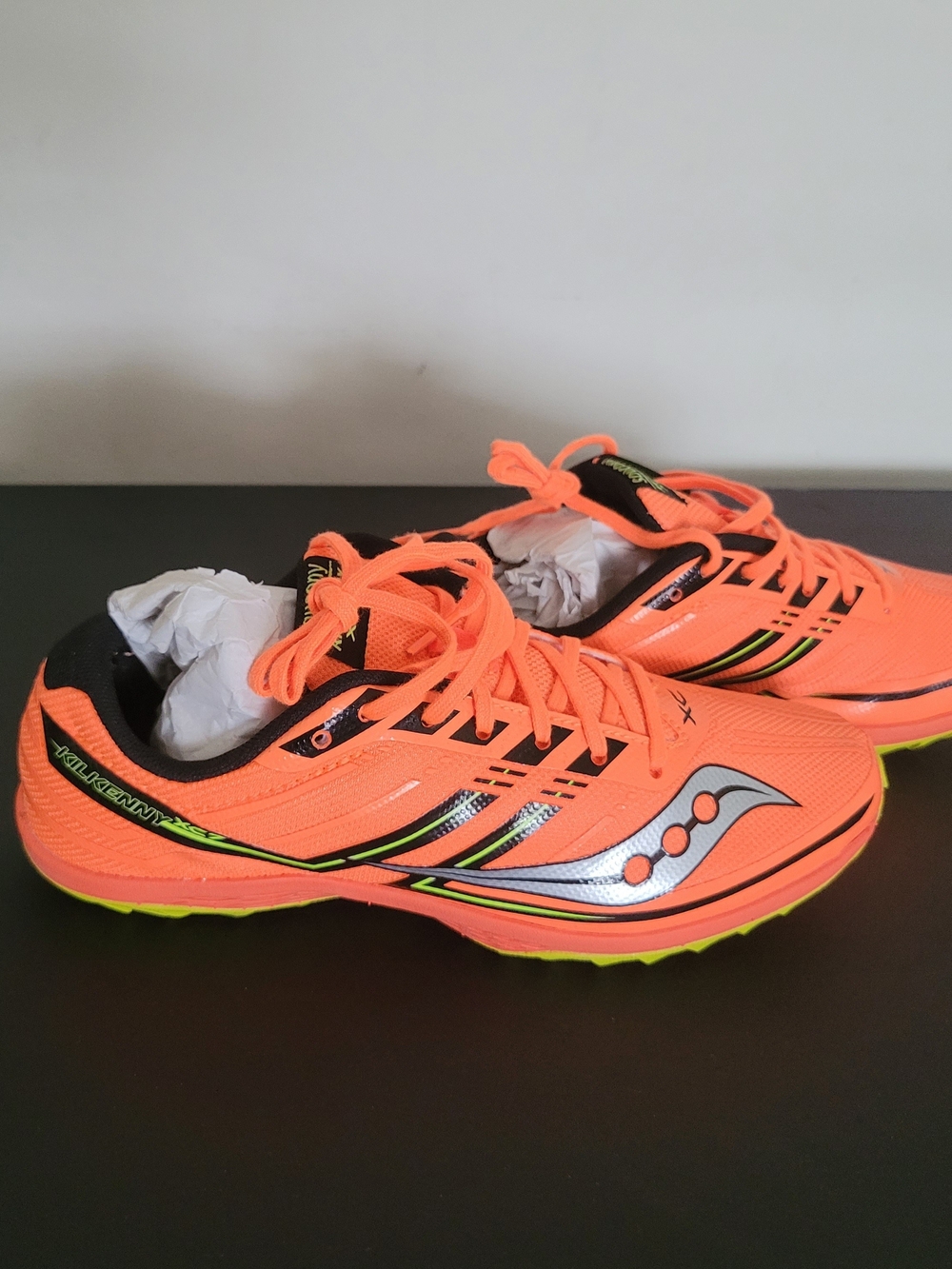Saucony Neon Orange Running Shoes